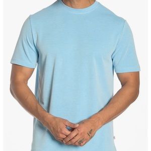 Set of (2) Mens Tommy Bahama Shoreline blue crew neck logo large